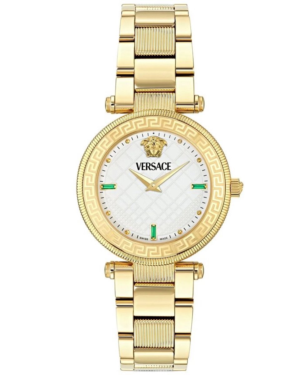Versace Reve VE8B00824 Horloge - Staal - Goudkleurig - Ø 35 mm
