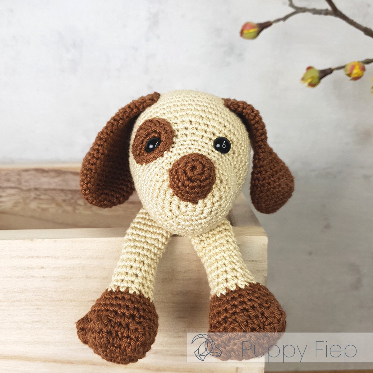 Puppy Fiep haken (haakpakket) — afbeelding 3