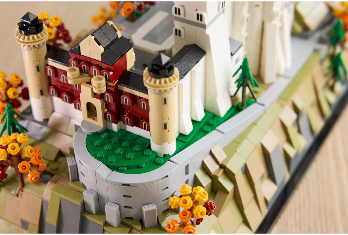 LEGO® Architecture Slot Neuschwanstein Verzamelset - 21063 — afbeelding 11