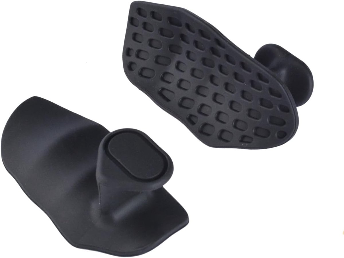 Beschermende handschoenen voor gewichtheffen - Rubberen antislip fitnessgrepen voor in de sportschool - Perfect voor training en workouts in de sportschool - Zweetbestendig - Zwart