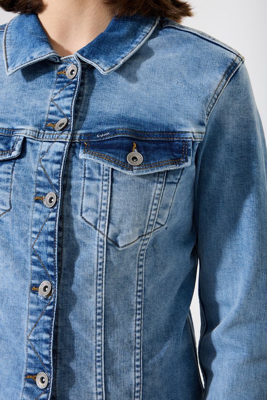 GARCIA Veste Femme Blauw - Taille L