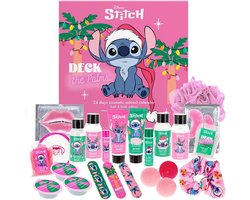 Adventskalender 2026 - Lilo en Stitch - 24 Verzorgings- en Badproducten - Adventkalender voor Dames en Meisjes - Adventskalenders Vrouw - Adventkalenders Volwassenen en Kinderen - Aftelkalender Meisje - Geschenkset Vrouwen - Giftset Kind