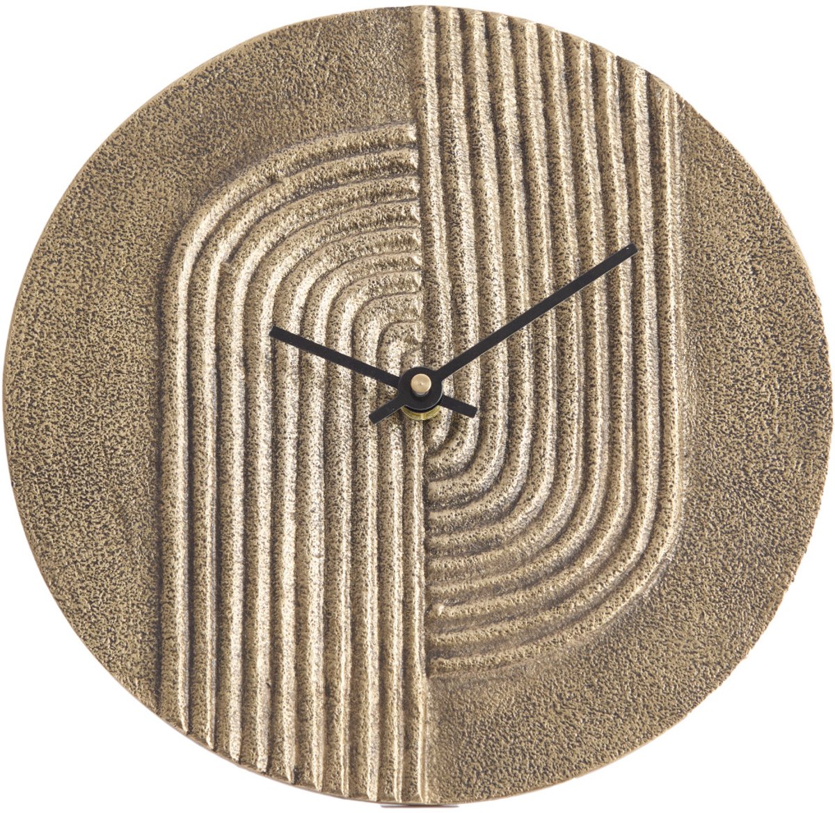 Klok GWENNA - 20x3x20cm - Brons