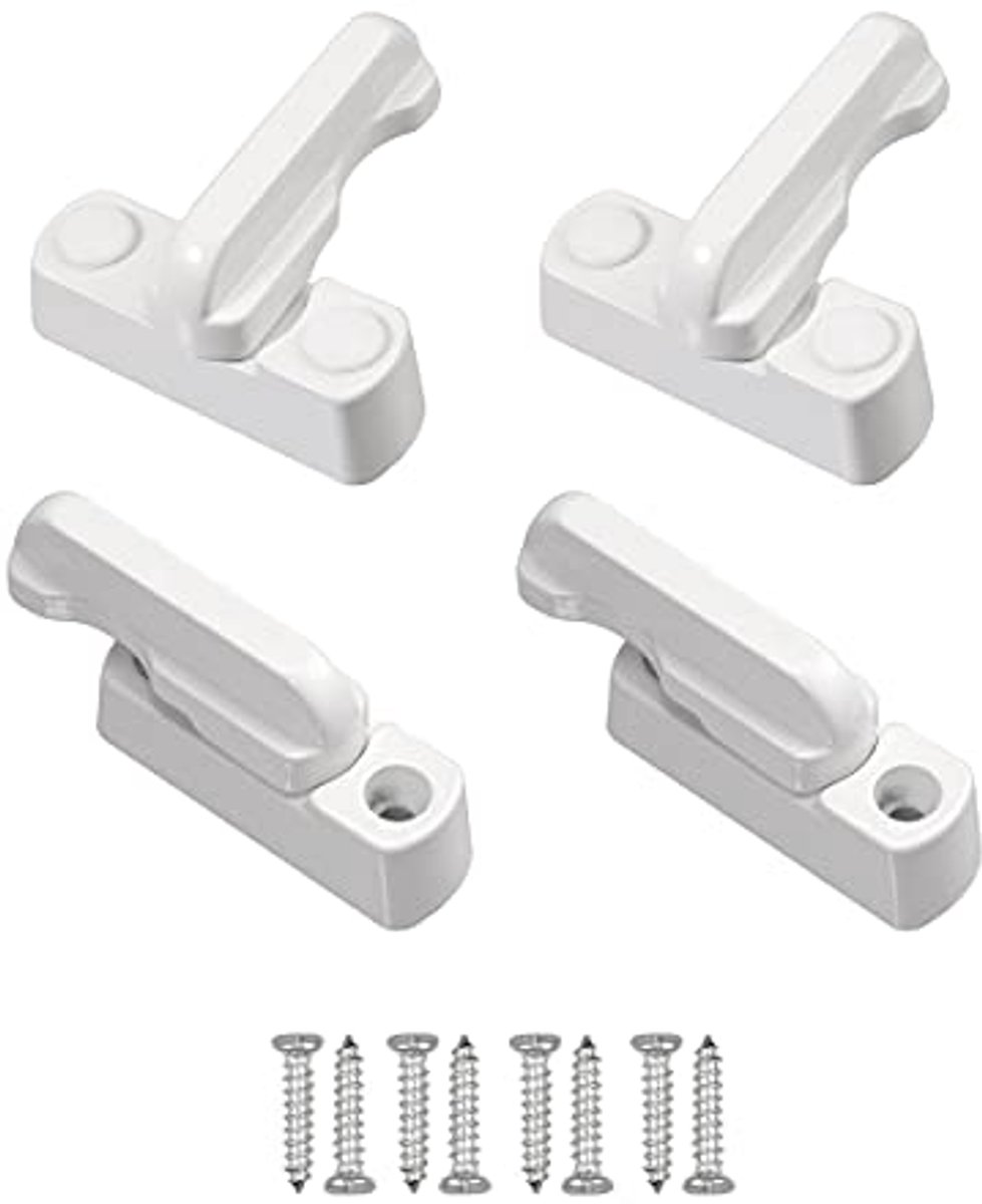 4-Delig Raamkozijnstoorzender - Duurzaam Antidiefstalslot voor UPVC/PVC Ramen en Deuren