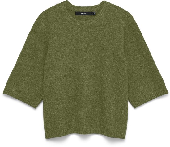VERO MODA - VMBOOM 2/4 O-NK OVERSIZE PULLOVE GA Dames Trui