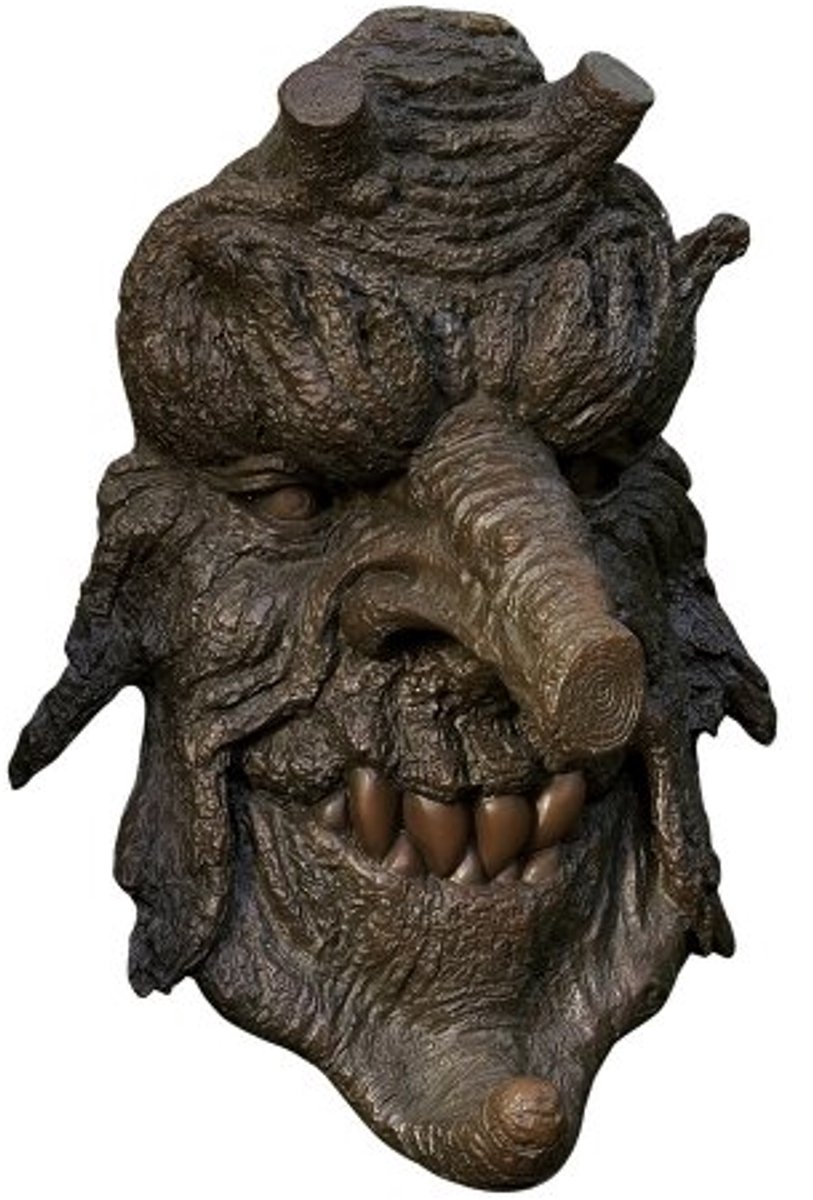 Groene Man Boom Sculptuur - Wanddecoratie voor Huis en Tuin