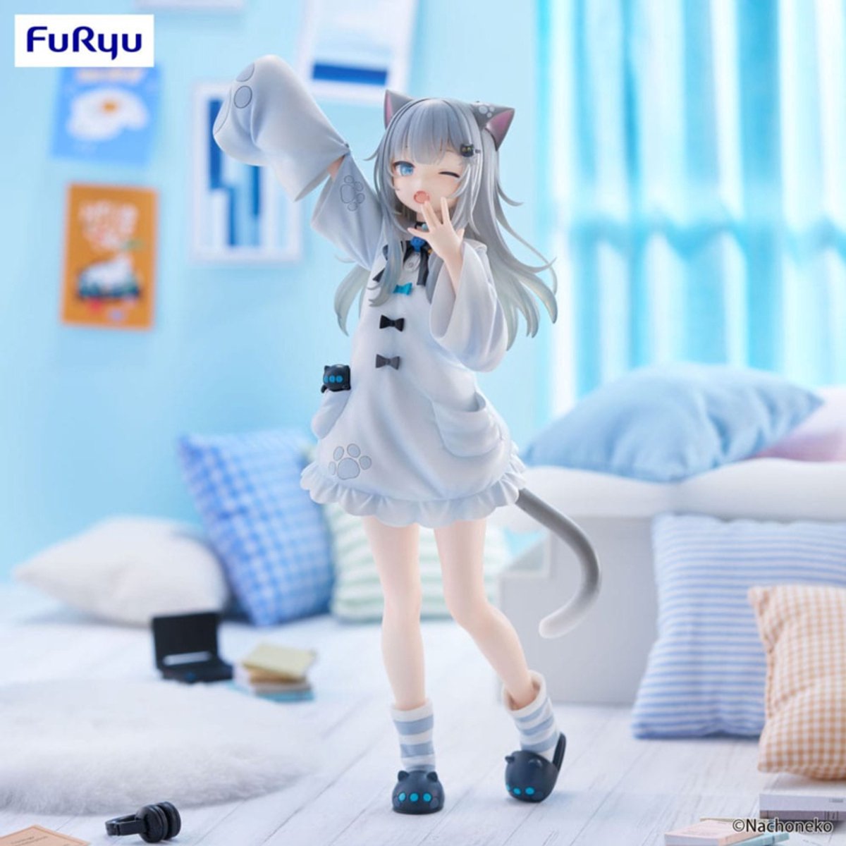 VTuber Trio-Try-iT PVC Statue Nachoneko 24 cm