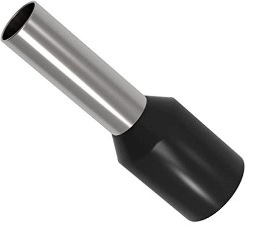 Geïsoleerde adereindhulzen voor draden sectie 0,5 tot 50 mm²