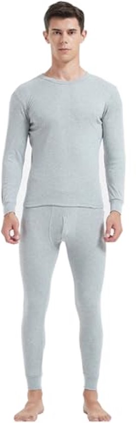 Thermo Ondergoed Set Voor Heren Lange Mouwen Top En Broek Katoenen thermo-ondergoed-set-voor-heren-lange-mouwen-top-en-broek-katoenen