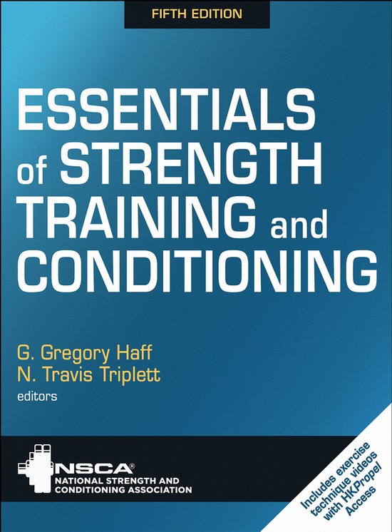 Essentials of Strength Training and Conditioning - cover