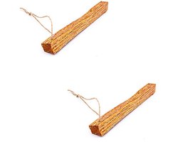 Natuurlijke brandstarter voor BBQ en open haard - 100% Fatwood (2 stuks)