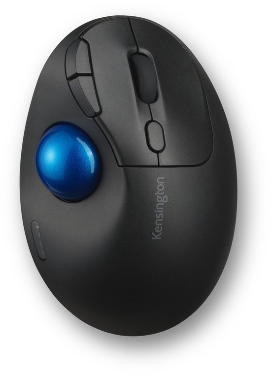 Kensington Pro Fit Ergo TB450 Trackball - Draadloos - Ergonomische en Duurzame Muis - 50% Gerecycled - Zwart
