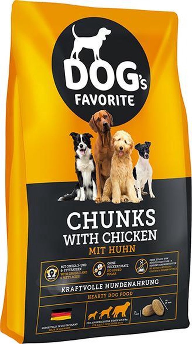 Dog's Favorite Dog's Favorite Hondenvoer Adult Chicken 15 kg - Hond