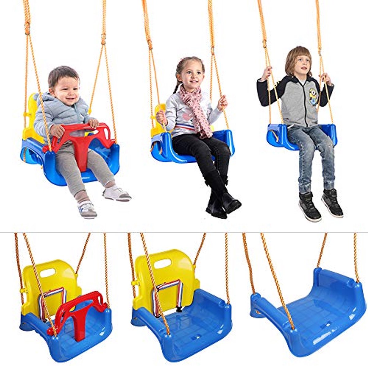 Image of 3-in-1 Babyschommel voor Binnen en Buiten – Veilig en Comfortabel voor Kinderen
