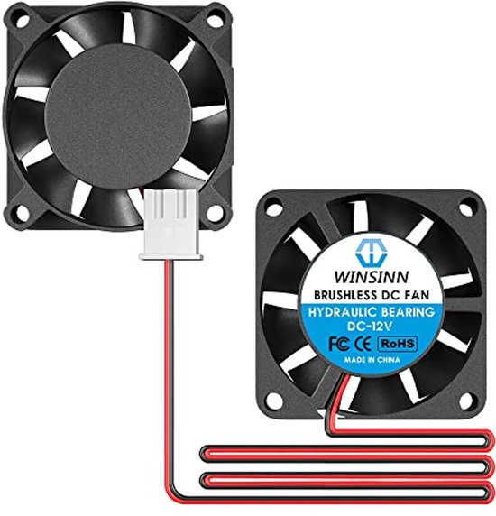 5015 12V 3PCS - Ventilateur de refroidissement pour imprimante 3D,5015, 50x15mm, 50mm, sans