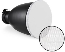 Beauty Dish Reflector - Lamp Schotel Diffuser - Portretfotografie - Profoto Mount - 295 mm - Zilver