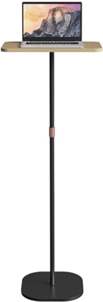 Verstelbare draagbare vloerstandaard voor laptop en projector - Hoogte 47-120 cm