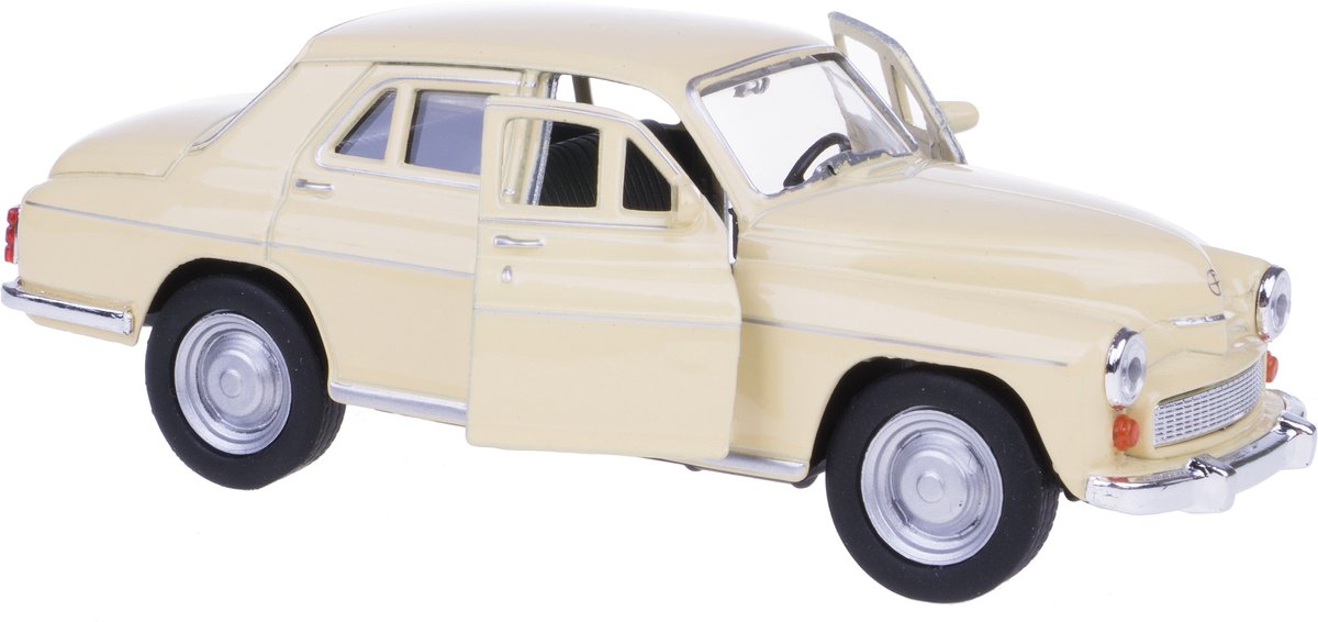 Warszawa 224 Model Auto 1:34 Welly Cream - Poolse auto-industrie
