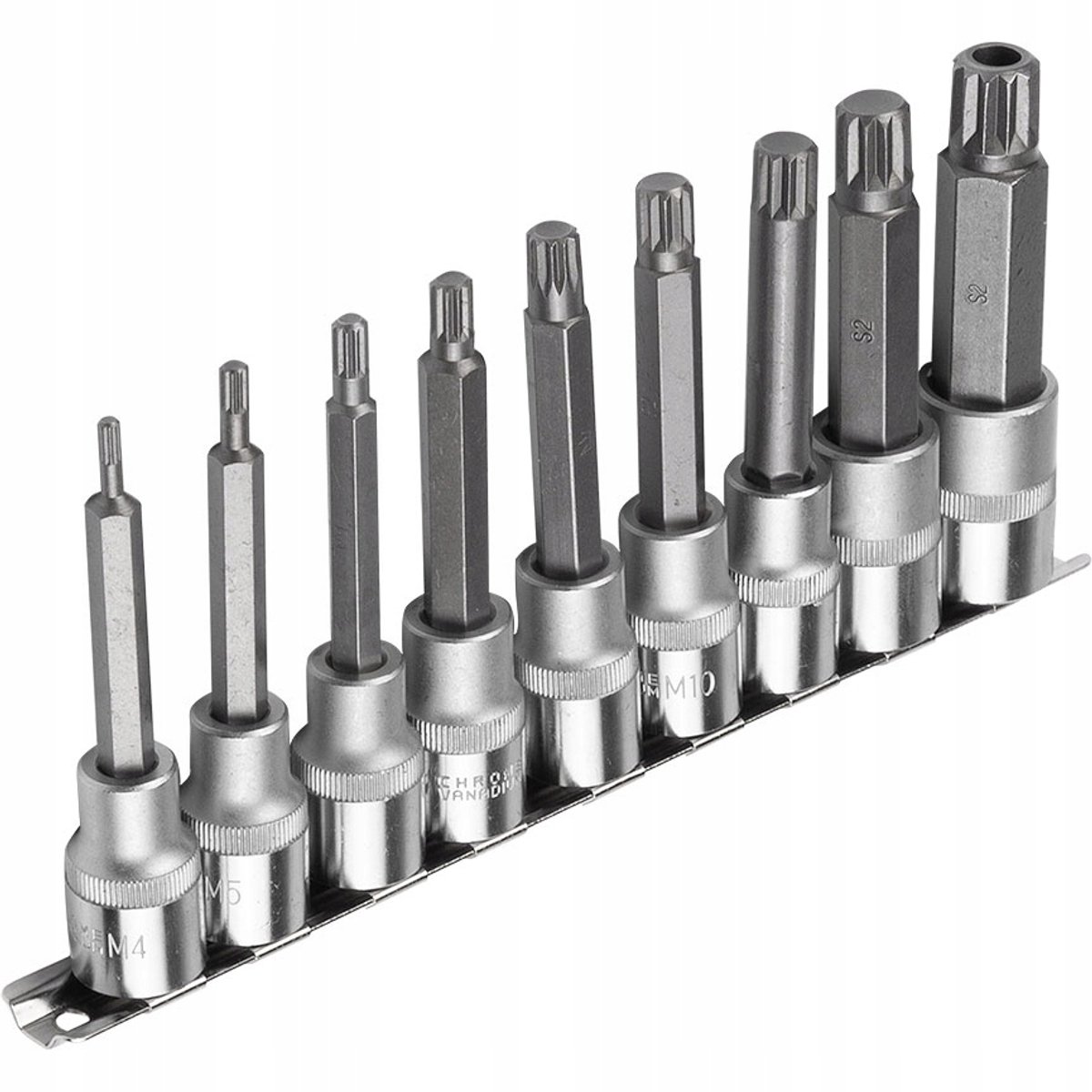 JOBI Spline Dopset M4-M16 1/2" 9-delig