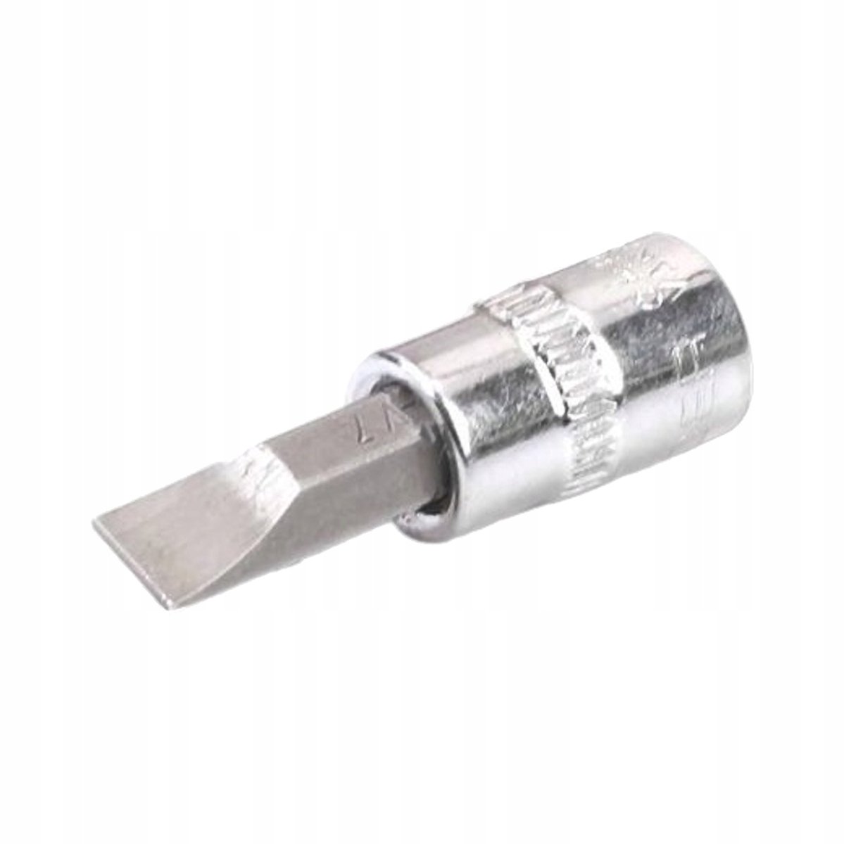 Teger 1/4" dopsleutel met platte bit SL4, 37mm, CrV