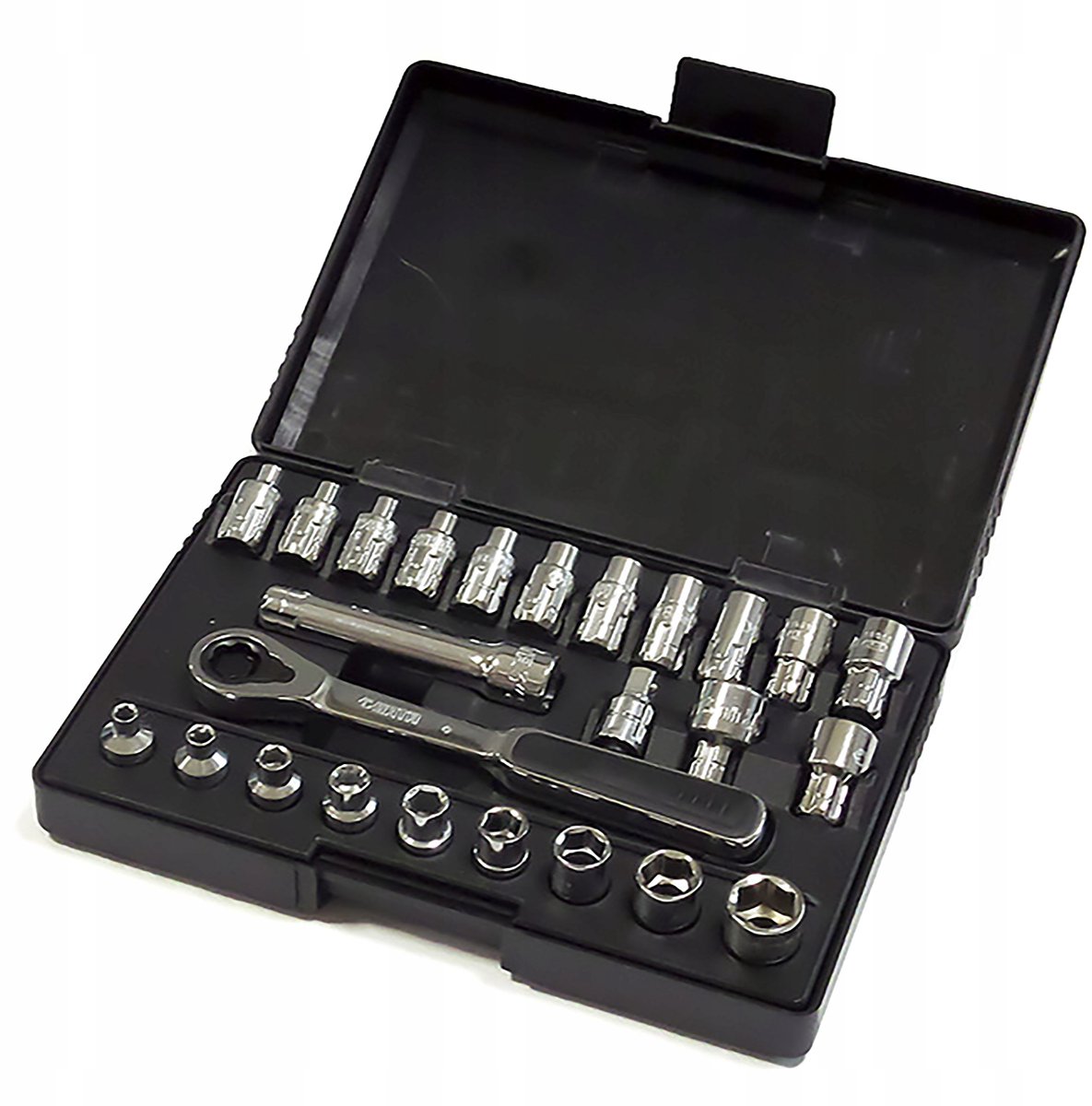 SATA 25-delige Doorsteek Dop Set 1/4" Metrisch & Inch