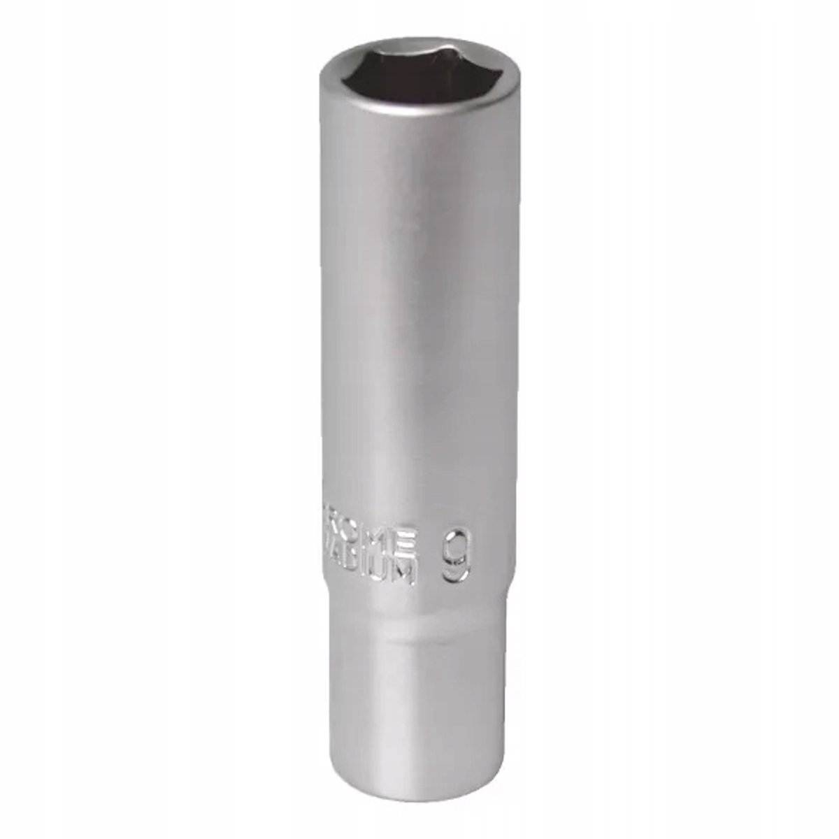MJW Lange Dop 1/4" Zeskant 9 mm - Precisie voor Moeilijk Bereikbare Plekken
