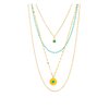 Couleur or - Turquoise
