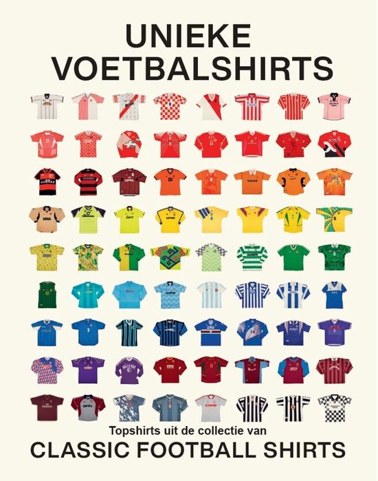Unieke voetbalshirts - cover