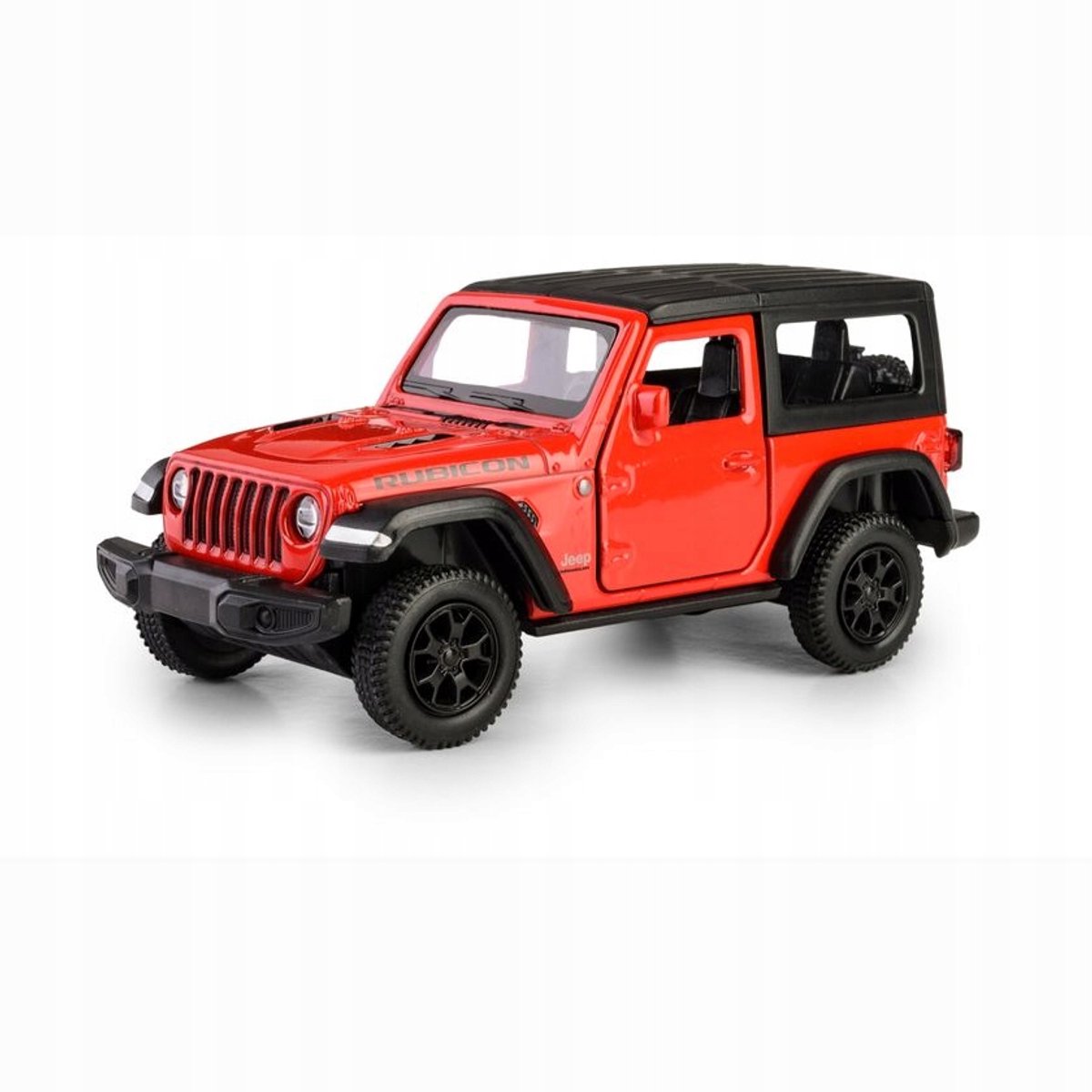 RMZ Jeep Wrangler Rubicon 2021 Rood Metaal Speelgoedauto 1:32