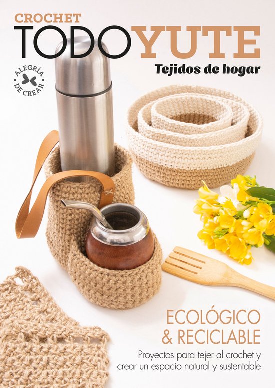Crochet Todo Yute Tejidos de Hogar - cover