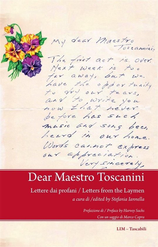 LIM – Tascabili - Dear Maestro Toscanini - cover