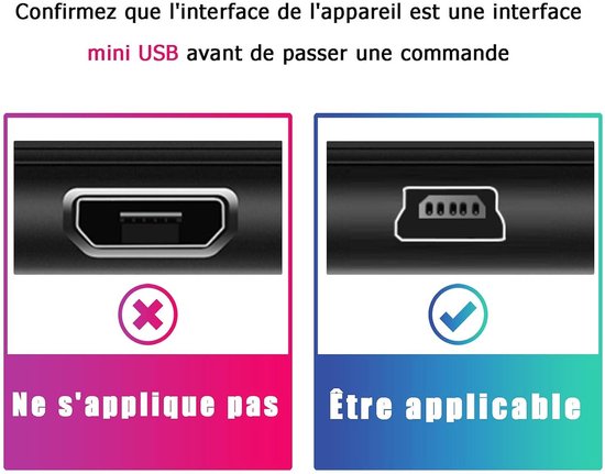 Provento - Vervangende data- en oplaadkabel voor Intuos Pro, Intuos5, Intuos4 en Bamboo tablets. — afbeelding 2