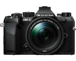 OM SYSTEM OM-5 Mark II Zwart + 12-45mm f/4.0 PRO