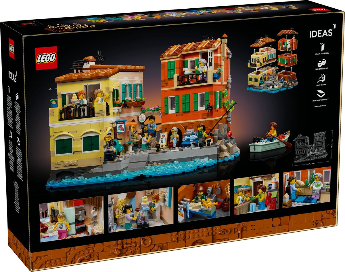 LEGO® Ideas Italiaanse Rivièra - 21359 – foto 8