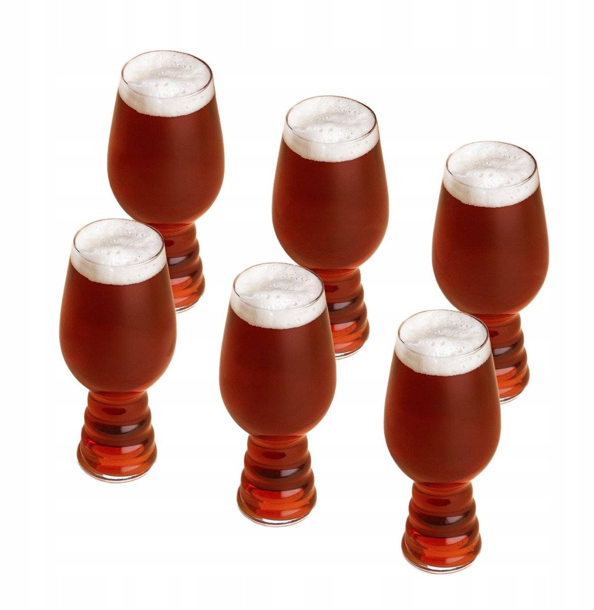 Set van 6 Bierglazen Malaga 0,51L - Stijlvol en Duurzaam Glaswerk