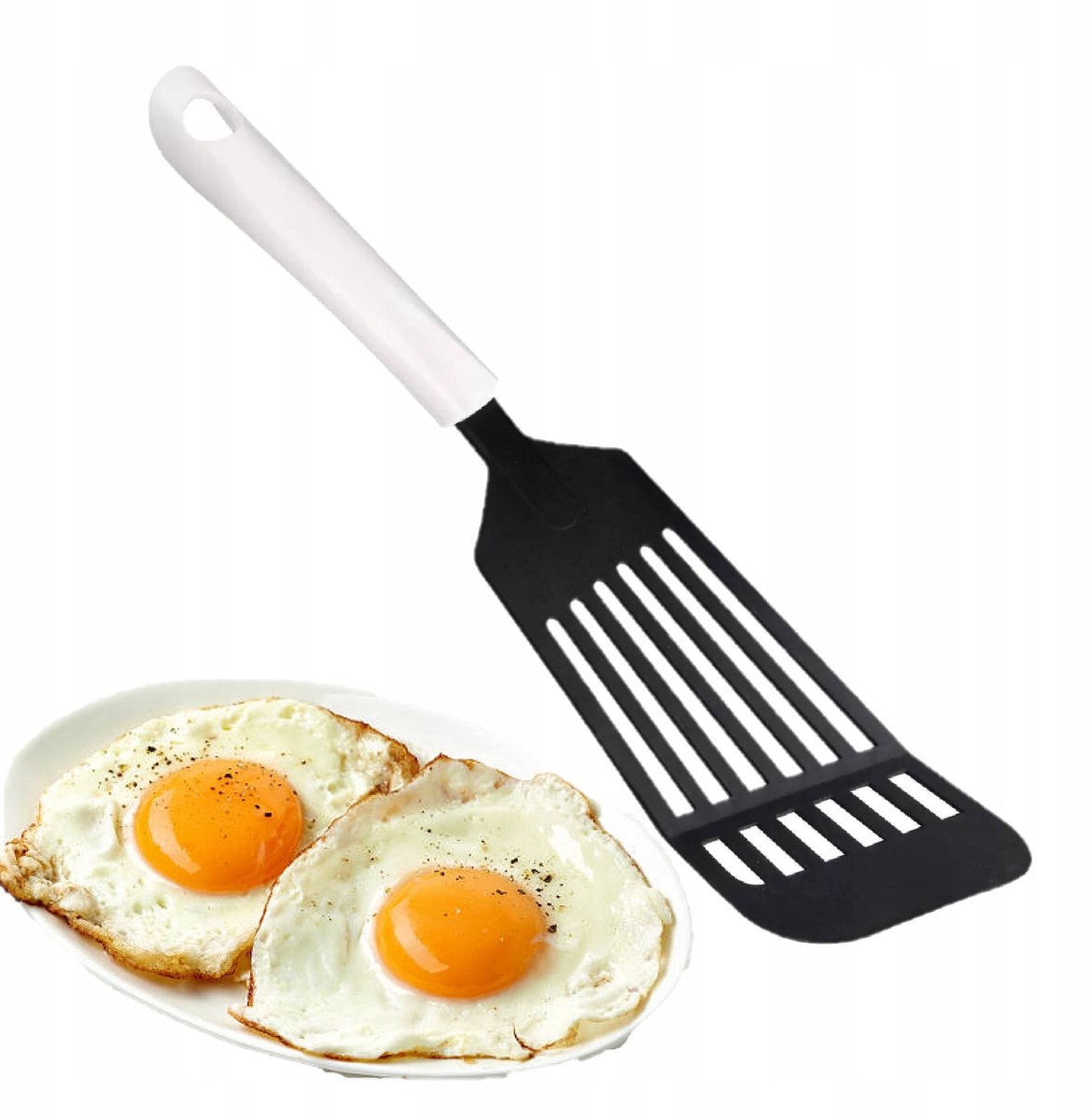 Keuken spatel voor omeletten, hittebestendig, 32cm