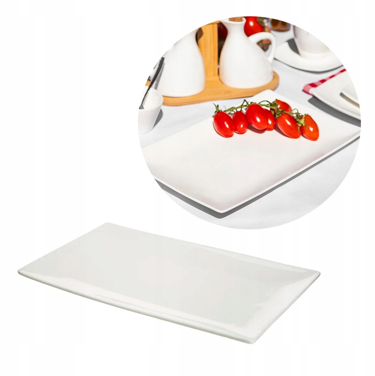 Altom Design Regular Porseleinen Sjaal Krem 31 cm
