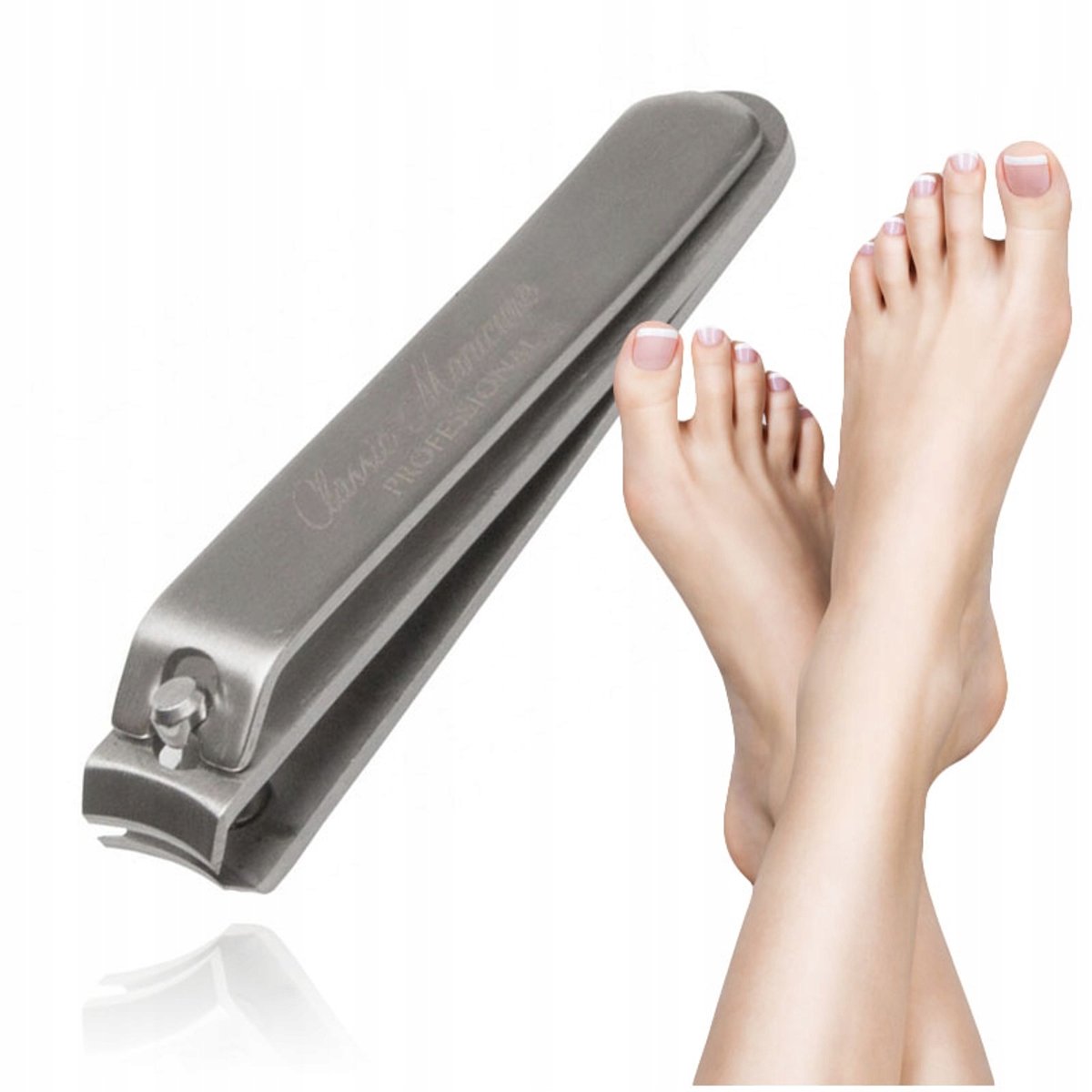 Klassieke manicure INOX Nagelvijl - 8cm