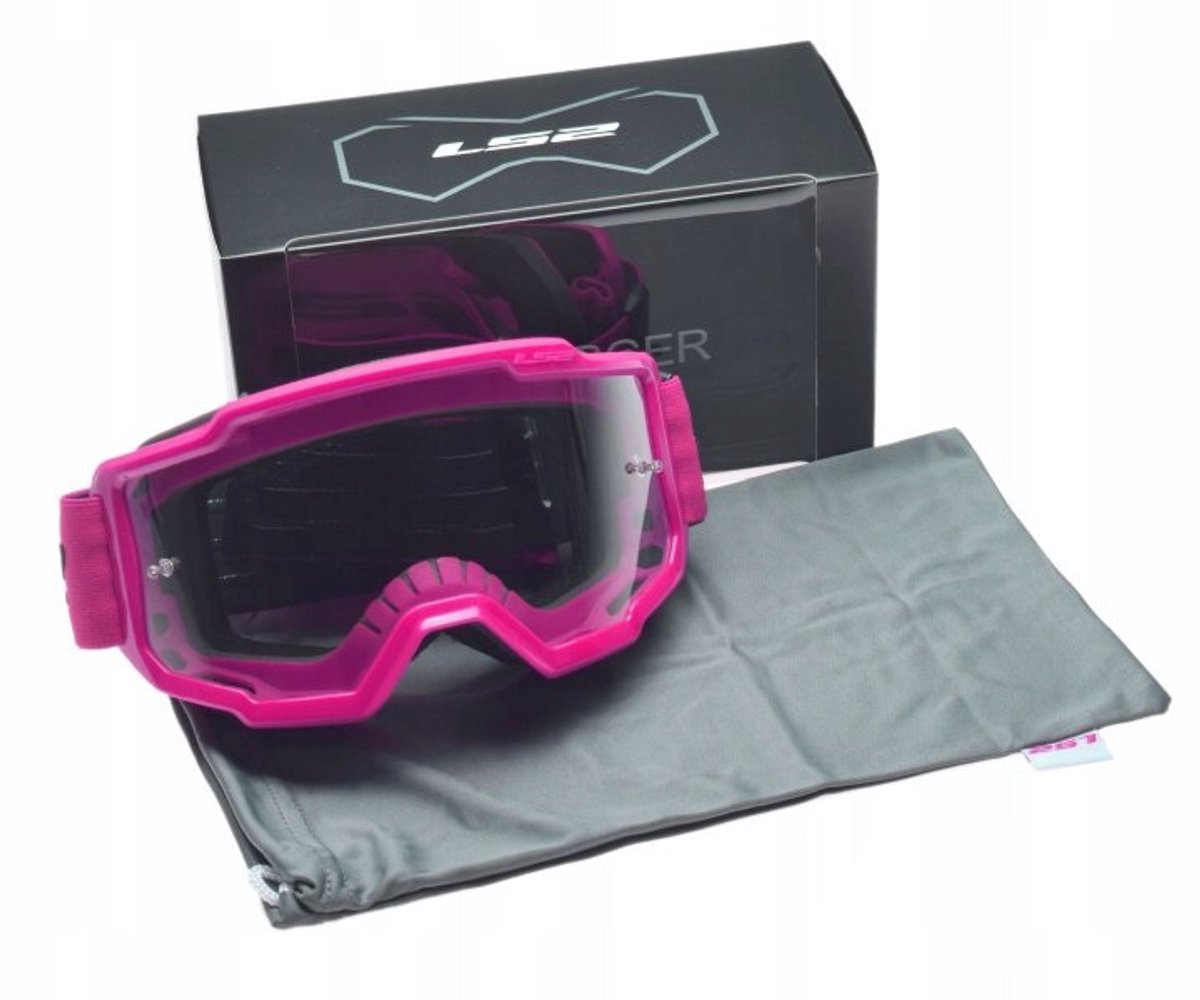LS2 Charger Cross Enduro ATV-crossbril - Helder vizier