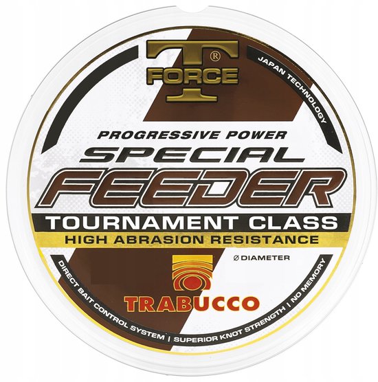 Trabucco T-Force Special Feeder Vislijn 0.28mm 300m Donkerbruin van Trabucco — afbeelding 2