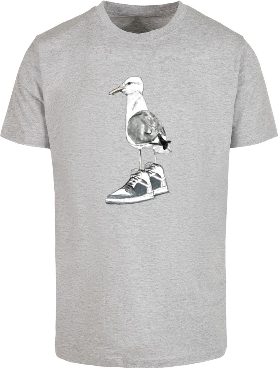 Mister Tee Seagull Sneakers Heren Tshirt S Grijs