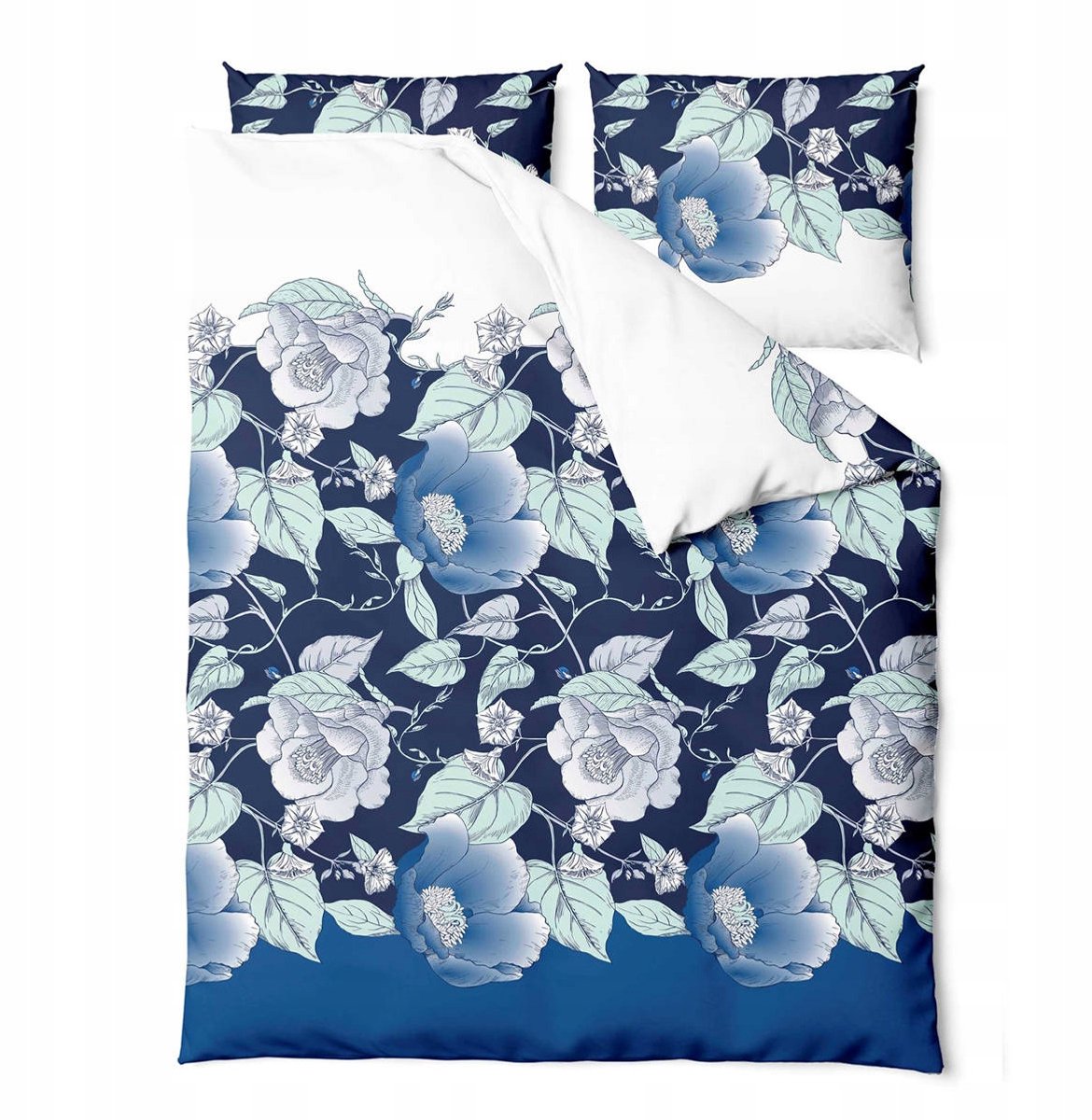 ZARATEX Katoenen Dekbedovertrek Set 220x200 cm met Kussenslopen 70x80 cm