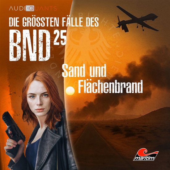 Die größten Fälle des BND, Folge 25: Sand und Flächenbra ... - cover