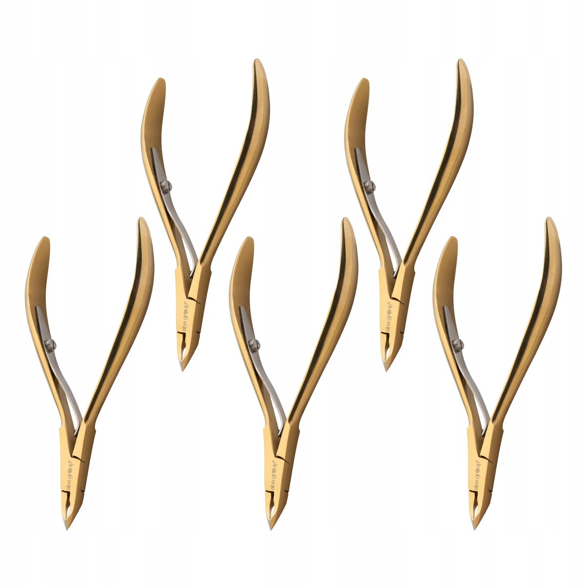 Gouden Nagelriemtangetjes 3mm Premium Scherpe 5 stuks