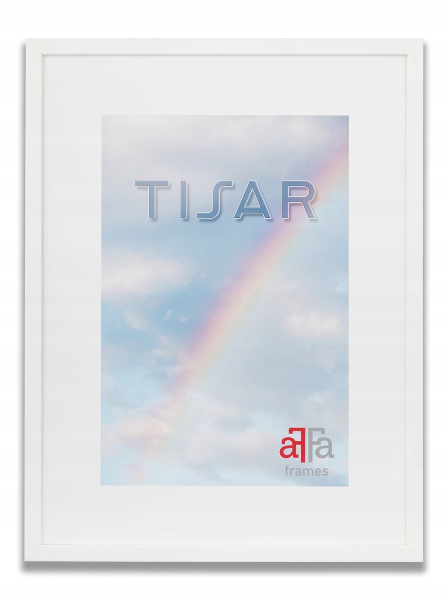 Houten fotolijst Tisar 30x40 cm Wit