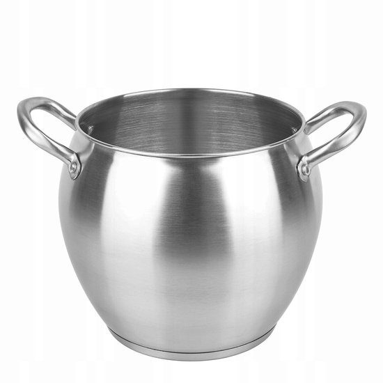 Bergner Gourmet - Pasta pots stainless steel with lid 16x21cm 5l