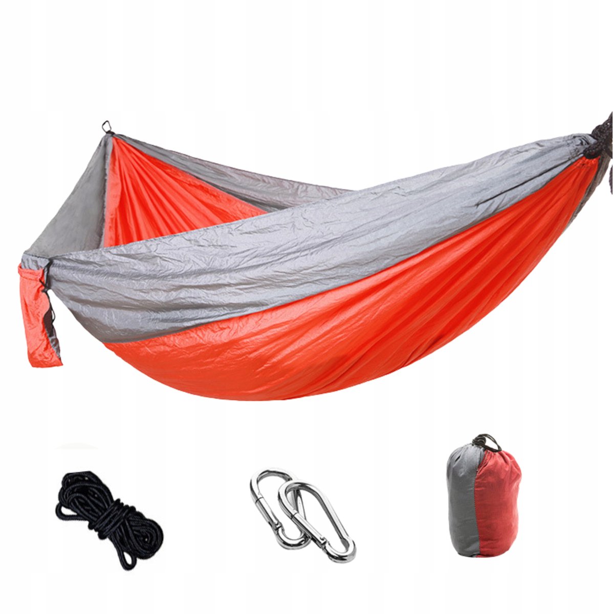 Oranje Recreatie Hangmat 270x140cm - Comfortabel en draagbaar
