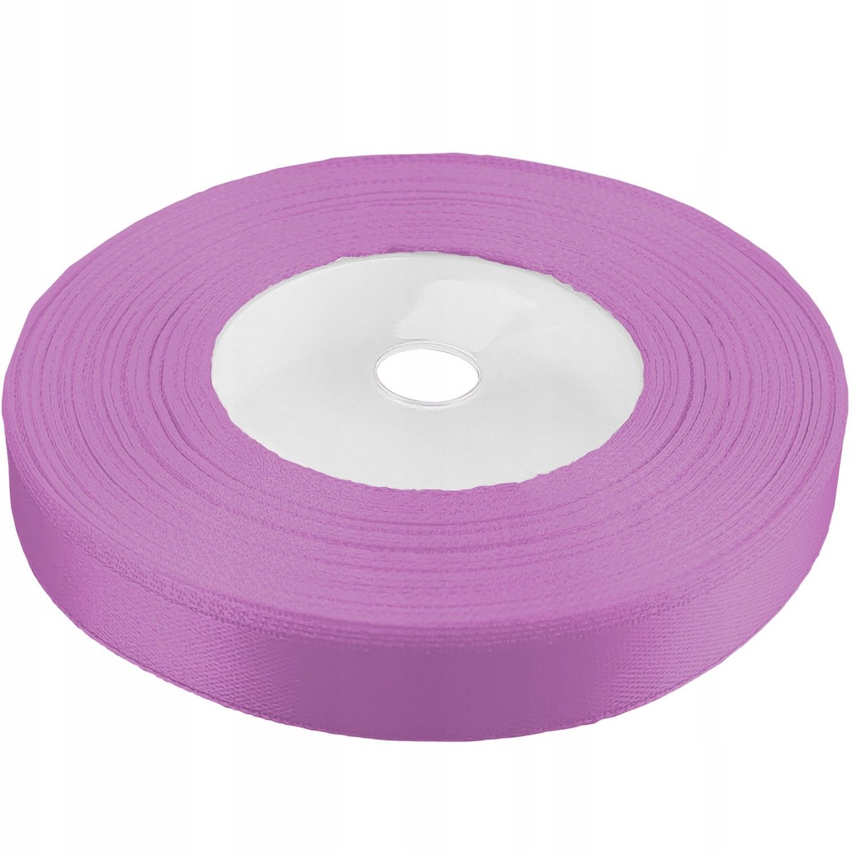 Satijnen Lint - Lichtpaars - 12mm Breed - 32m Rol