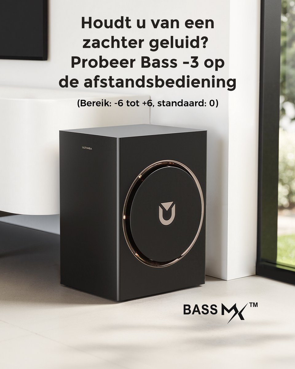 ULTIMEA Skywave F40 Boom Soundbar 5.1.2 Dolby Atmos Zwart - afbeelding 3
