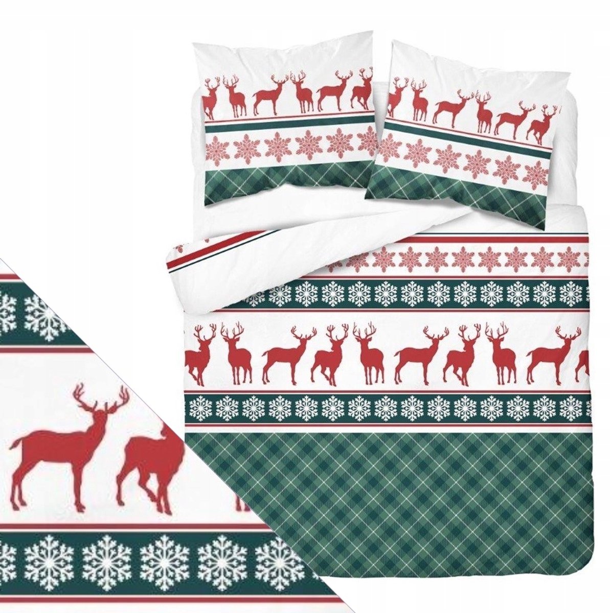 100% Katoenen Dekbedovertrek Set 160x200cm - Nieuwe Patronen
